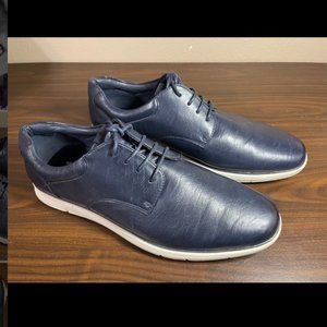 Van Heusen Rayan Flex Shoes, Navy Memory Foam Insole, Men's size 11